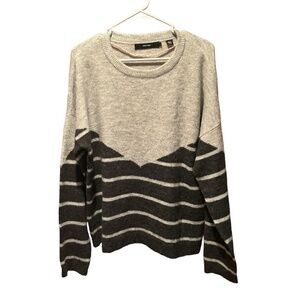 Vero Moda Pullover Crewneck Sweater Gray/Charcoal Large